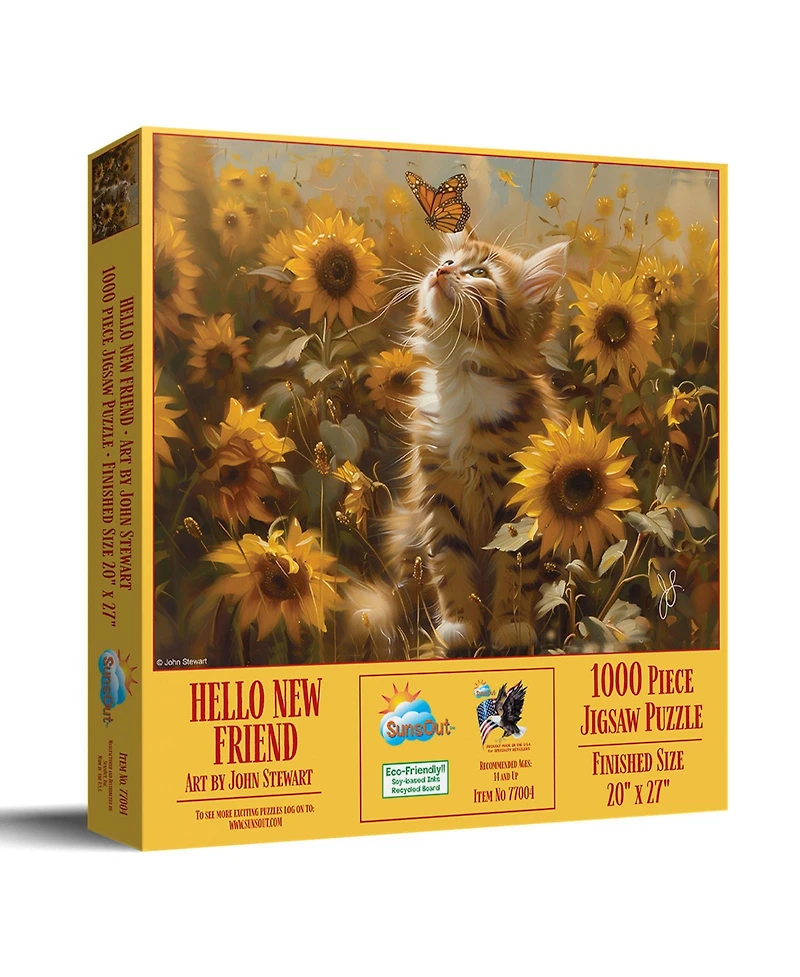 SunsOut Hello New Friend 1000 piece Jigsaw Puzzle