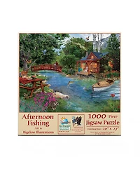 SunsOut Afternoon fishing 1000 piece Jigsaw Puzzle for Adults