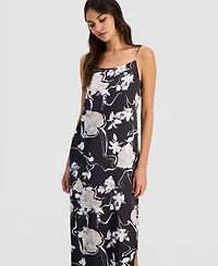 Sam Edelman Women's Floral Print Slip Dress