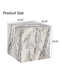 Streamdale Furniture Modern Gray Textured Coffee Table