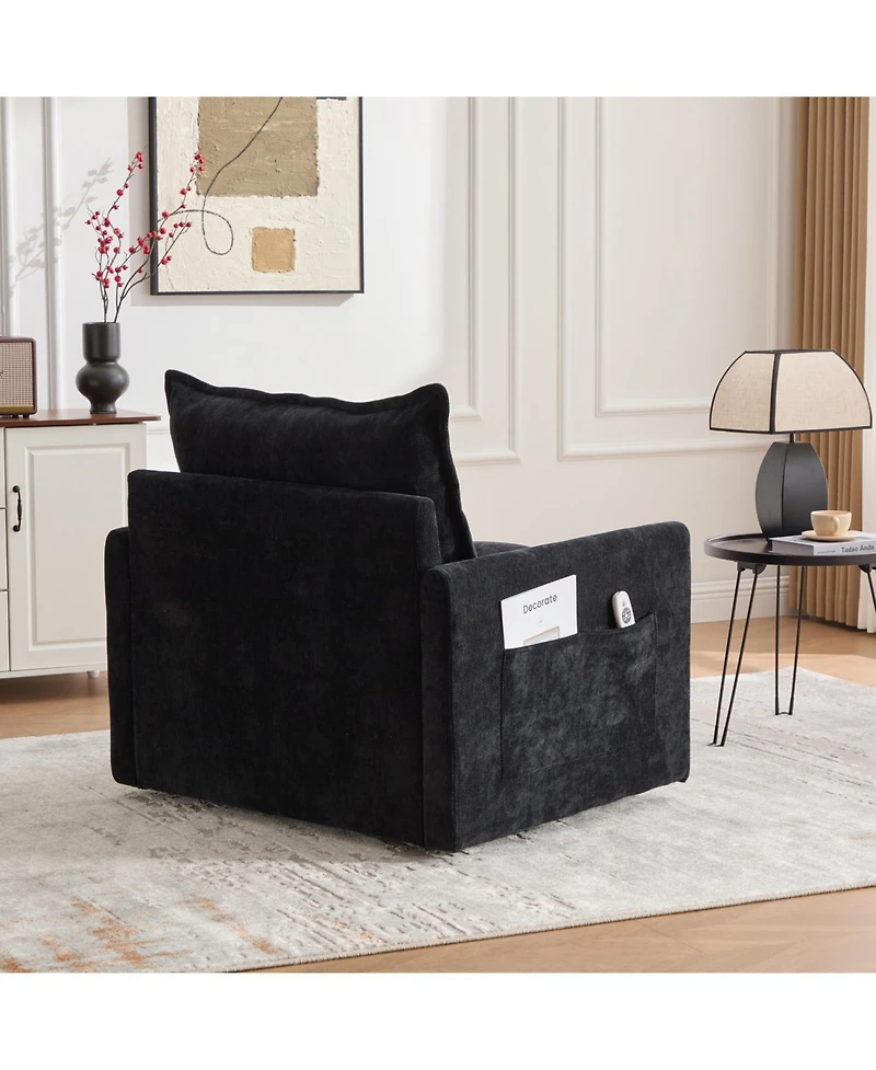 Streamdale Furniture Swivel Barrel Accent Chair