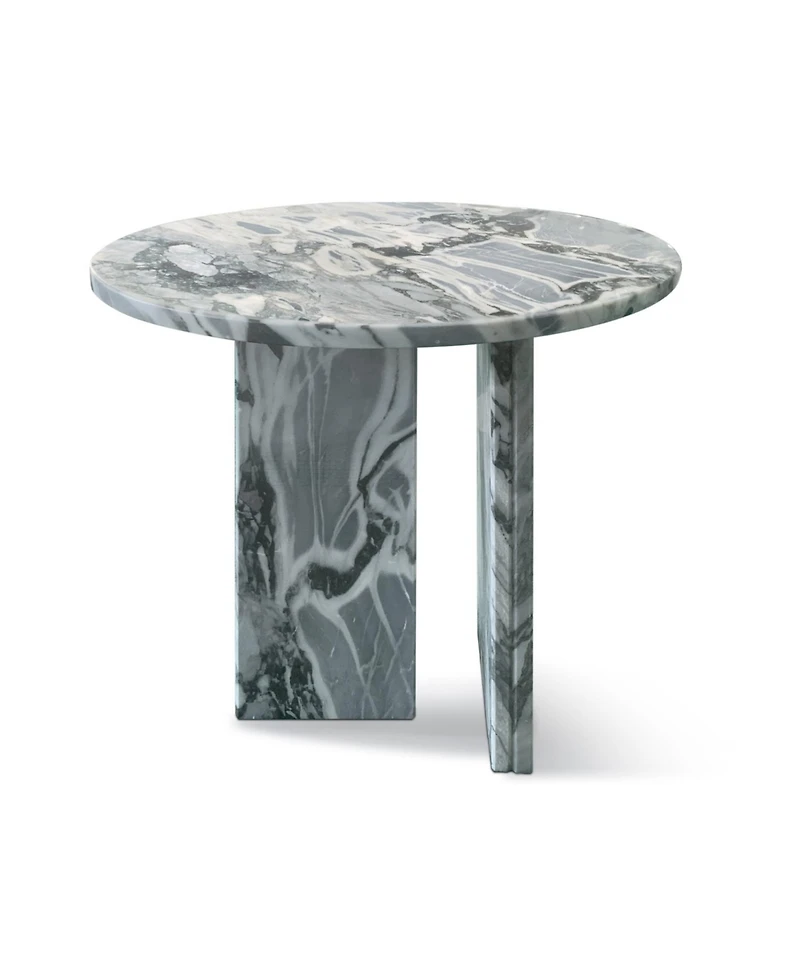 Streamdale Furniture Marble Coffee Table - 17.7"