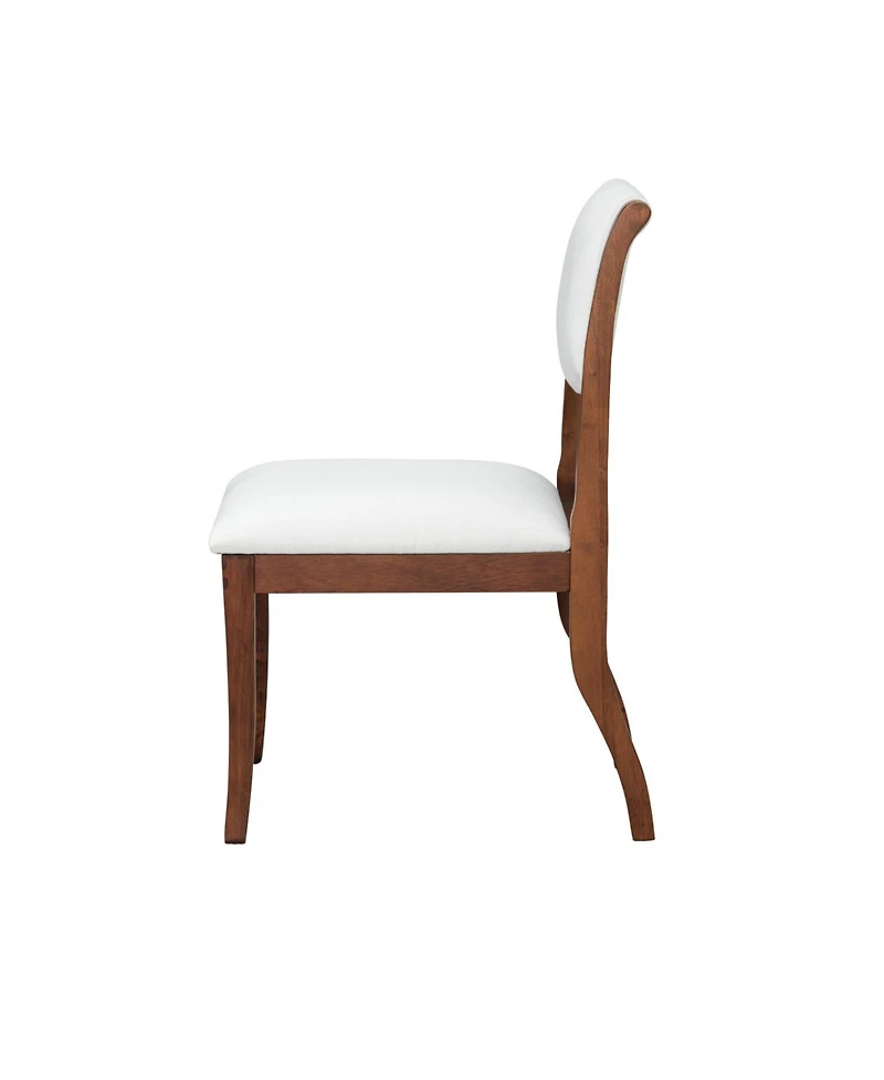 Streamdale Furniture Set of 2 Upholstered Dining Chairs