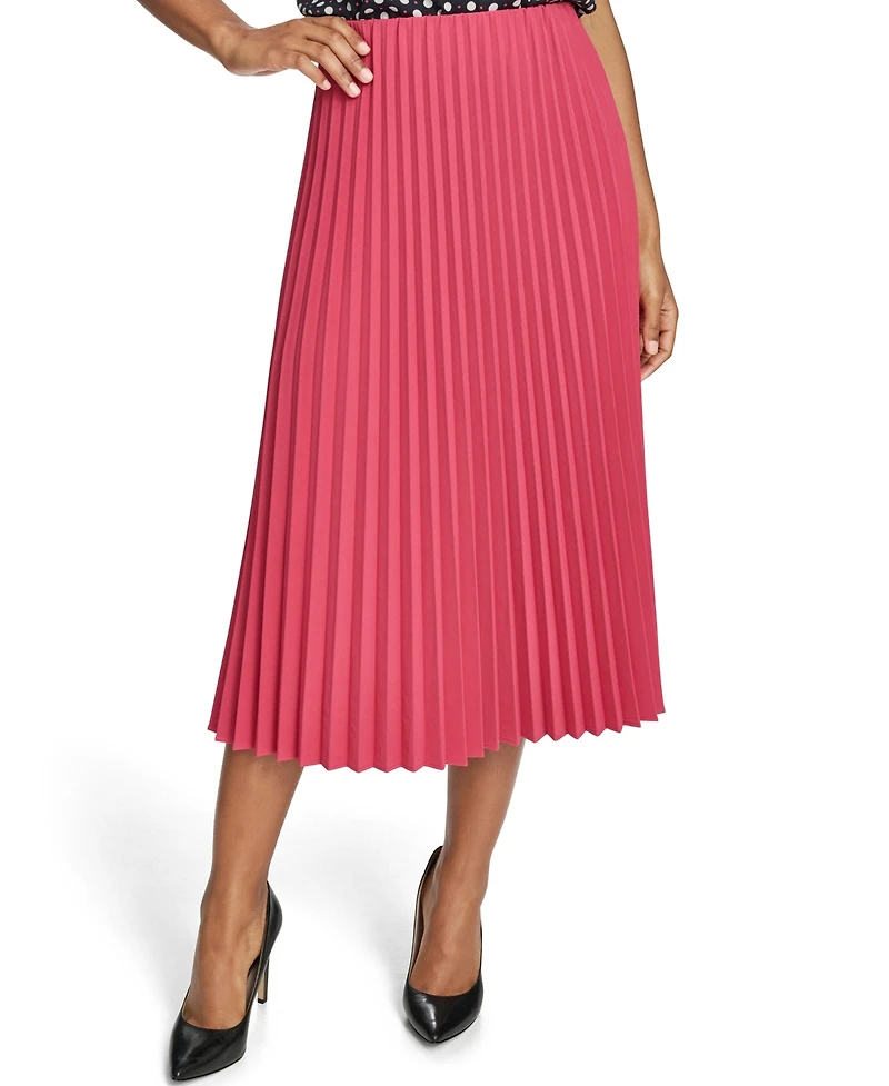Tommy Hilfiger Women's Pleated Pull-On Skirt
