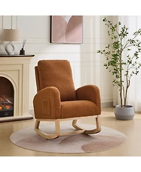 Streamdale Furniture Sherpa Glider Rocking Chair