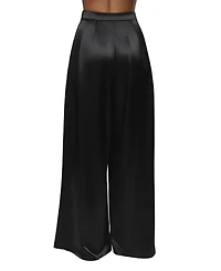 Jluxlabel Women's Satin Bliss Pleated Pant