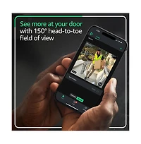 Blink Video Doorbell Wireless Hd Camera - Add On Doorbell Only, Sync Module Not Included