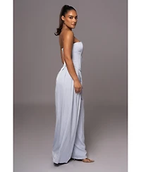 Jluxlabel Women's Clara Wide Leg Pleated Trousers