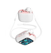 Ethos Blink Buds True Wireless Earbuds with Digital Display