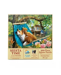 SunsOut Siesta Time 500 piece Jigsaw Puzzle for Adults
