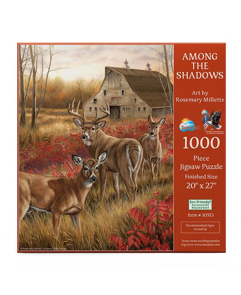 SunsOut Among the Shadows 1000 piece Jigsaw Puzzle for Adults