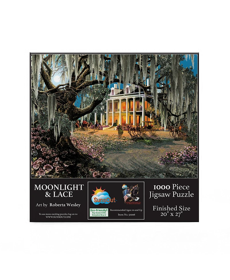 SunsOut Moonlight & Lace 1000 piece Jigsaw Puzzle for Adults