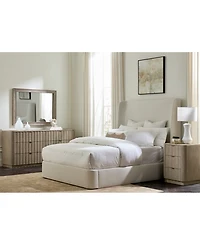 Bernhardt 28" Wood Loggia Mirror