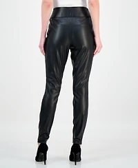 I.n.c. International Concepts Women's Faux-Leather Leggings, Created for Macy's