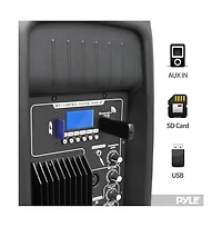 Pyle 12'' Bluetooth Pa Speaker System with Recording, Usb/Sd, and Fm Radio (PPHP1237UB)