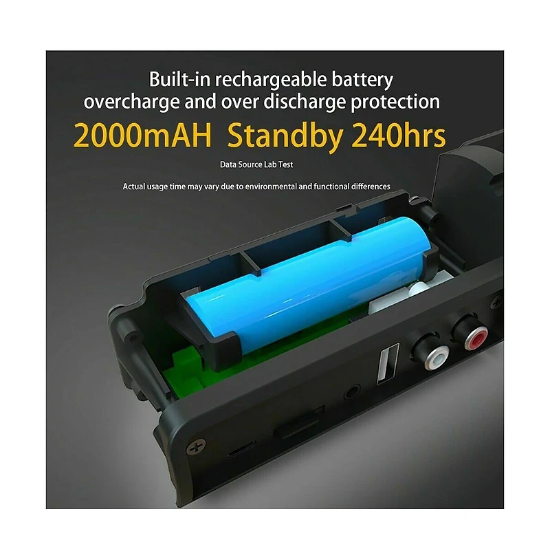 Artudatech 4-Speaker Sound Bar with Wireless Bass, Bluetooth 5.0, Tws & Multiple Inputs