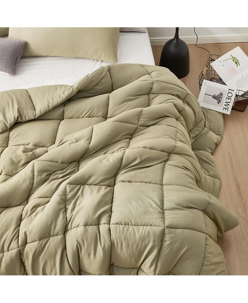 Beachfront Avenue - Coma Inducer Oversized Cooling Comforter Set Driftwood Rock