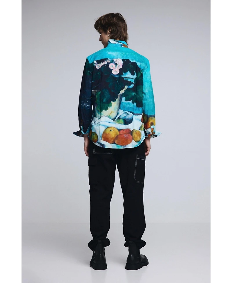 Desigual Men's Still life checkered shirt