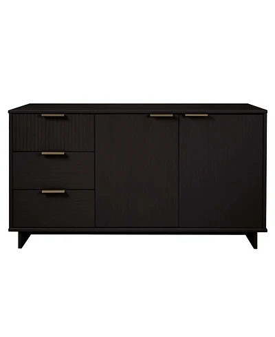 Manhattan Comfort Granville 55" Solid Wood Sideboard
