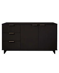 Manhattan Comfort Granville 55" Solid Wood Sideboard