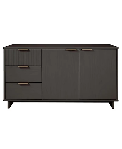 Manhattan Comfort Granville 55" Solid Wood Sideboard