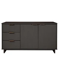 Manhattan Comfort Granville 55" Solid Wood Sideboard