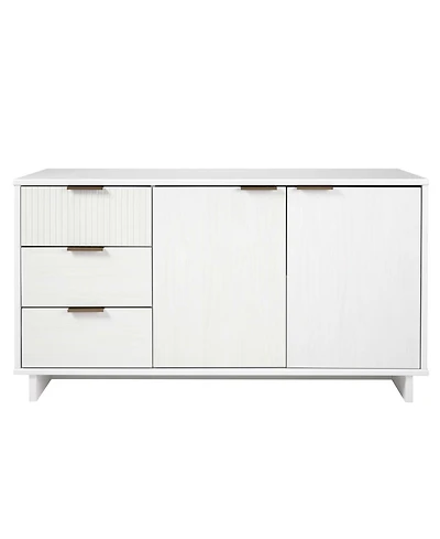 Manhattan Comfort Granville 55" Solid Wood Sideboard