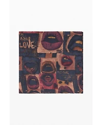 Desigual Women's Rectangle foulard Mouth