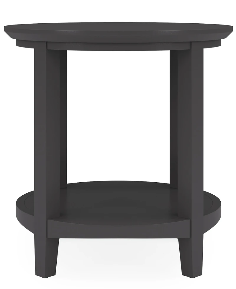 Furniture Hedworth Round Coffee Table with 2 End Tables Set