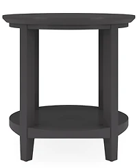 Furniture Hedworth Round Coffee Table with 2 End Tables Set