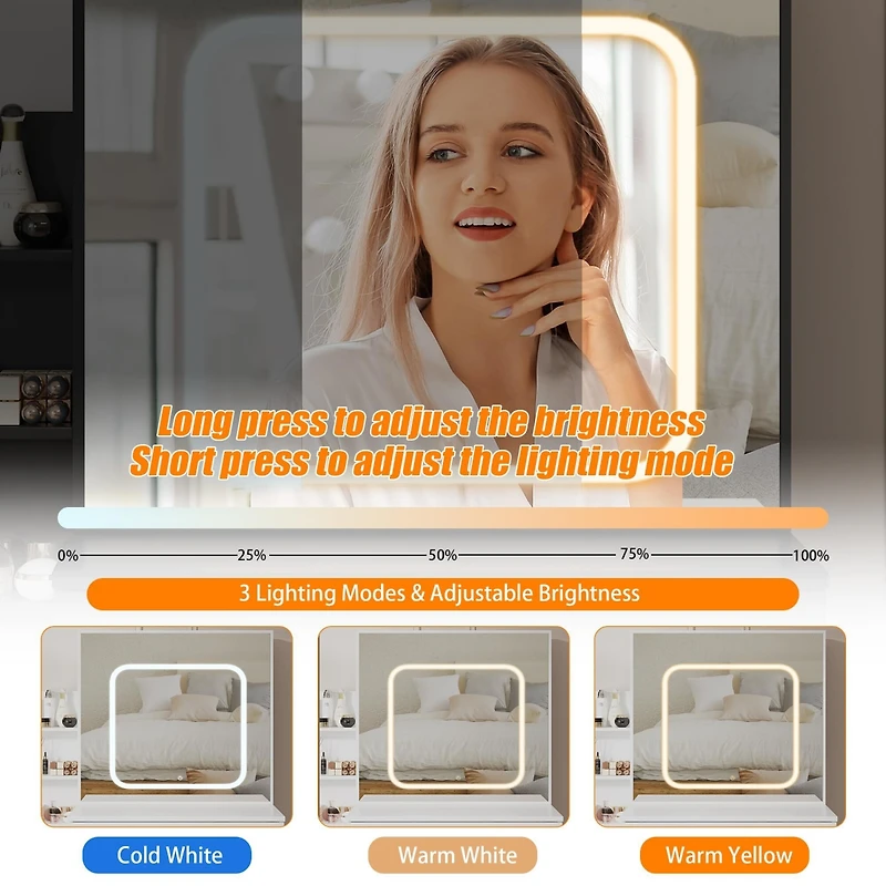 gaomon 4 Drawer Bedroom Dresser with Electrical Outlet, Storage Cabinet, Modern Chest for Bedroom