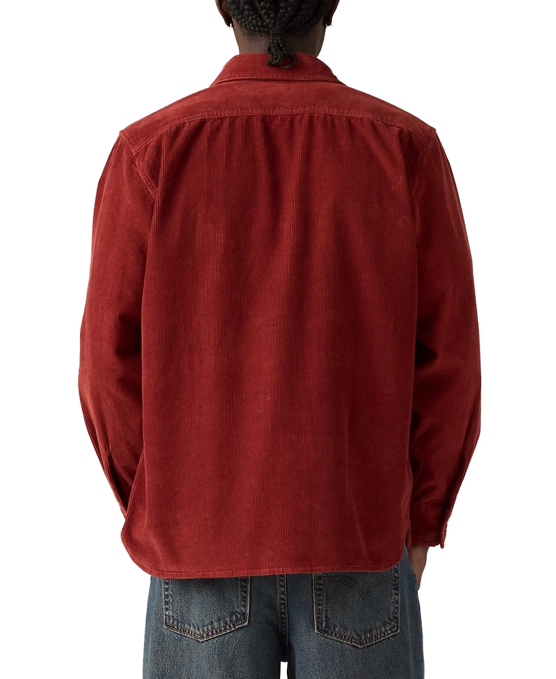 Levi's Men's Relaxed Fit Long Sleeve Button Front Worker Shirt