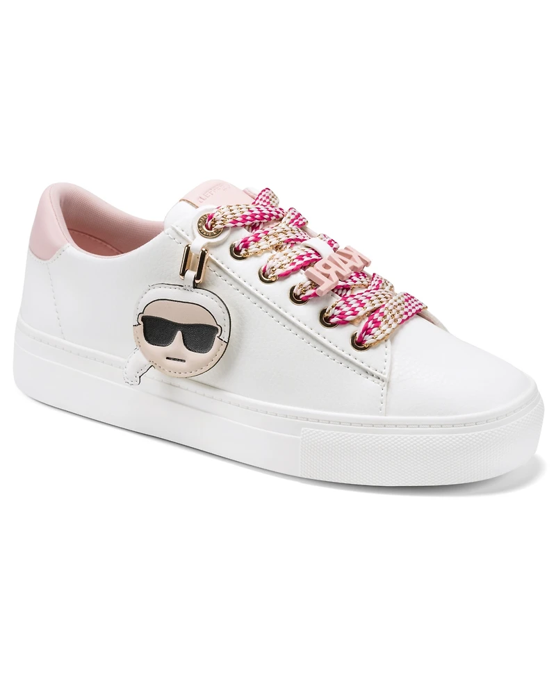 Karl Lagerfeld Paris Women's Capree Lace-Up Sneakers