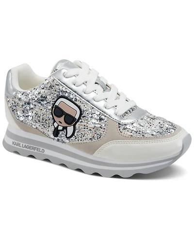 Karl Lagerfeld Paris Women's Meade Lace-Up Sneakers