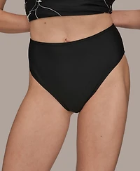 Donna Karan New York Women's Mid-Rise Bikini Bottoms