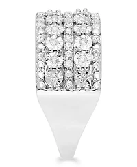 Macy's Diamond Band Ring (1/4 ct. t.w.) in 10k White Gold