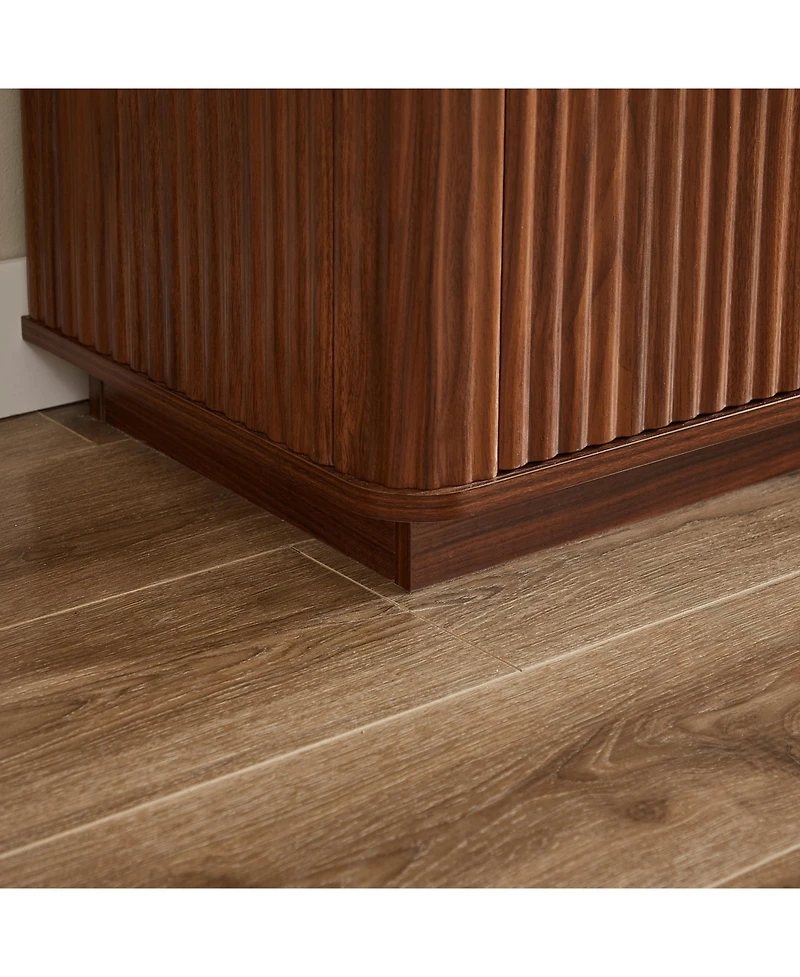 Streamdale Furniture Modern 6-Drawer Dresser, Wide Chest