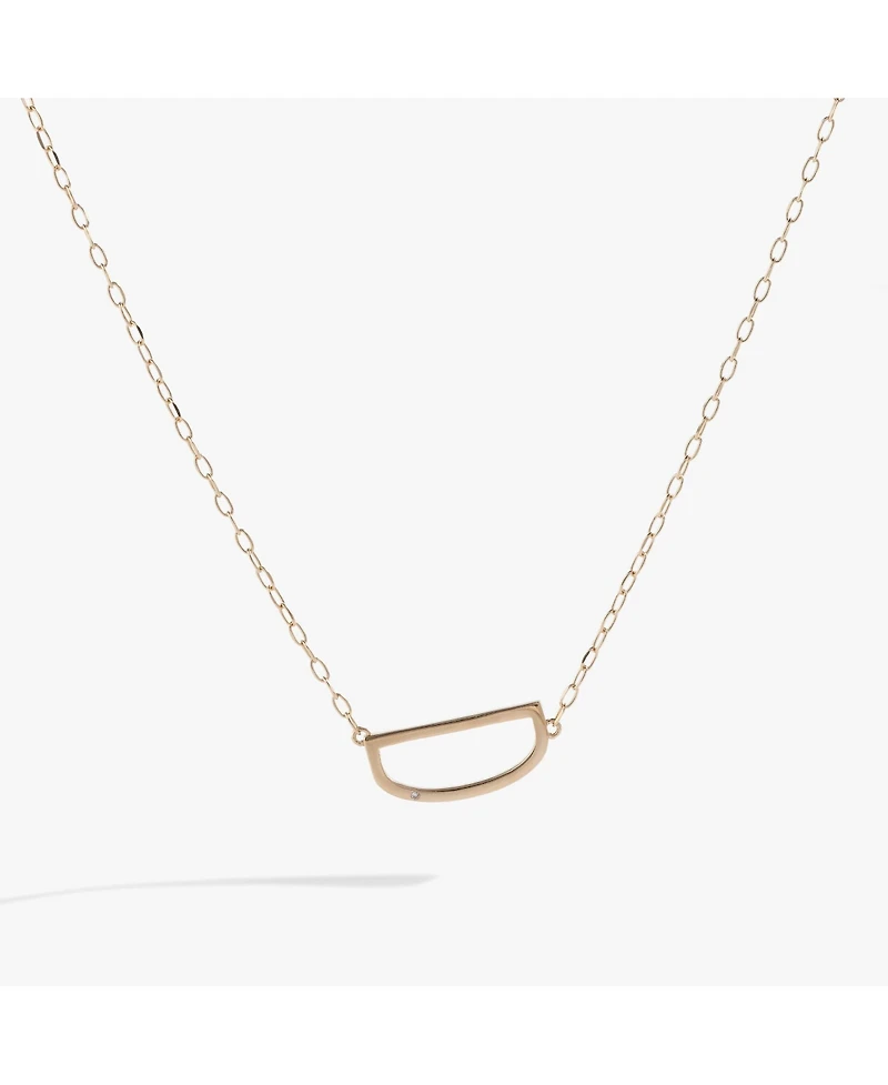 Alex and Ani Precious Elongated Initial D