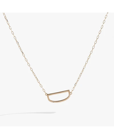 Alex and Ani Precious Elongated Initial D