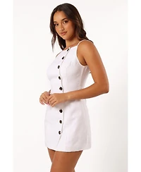 Petal and Pup Women's Allegra Linen Mini Dress