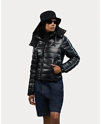 Alpenhaus Women's Rousset Lightweight Cinched Puffer Jacket with Contrast Detailing