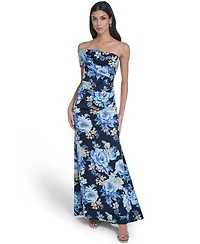 Eliza J Women's One-Shoulder Ball Gown