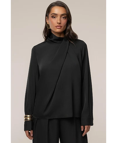 Jluxlabel Women's Alexa Satin Blouse