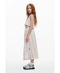 Desigual Girls Girls's Floral midi skirt