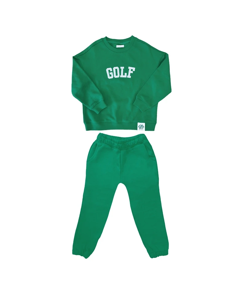 Bits & Bows Kids Unisex Golf Sweatsuit