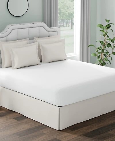 Fresh Ideas Fitted Vinyl Mattress Protector, Queen