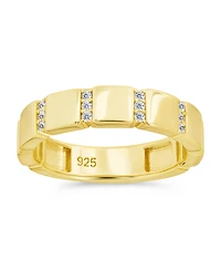 Sterling Forever Bradley Cz Ring