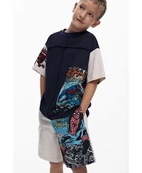 Desigual Boys Boys's Spiderman Comic T-Shirt