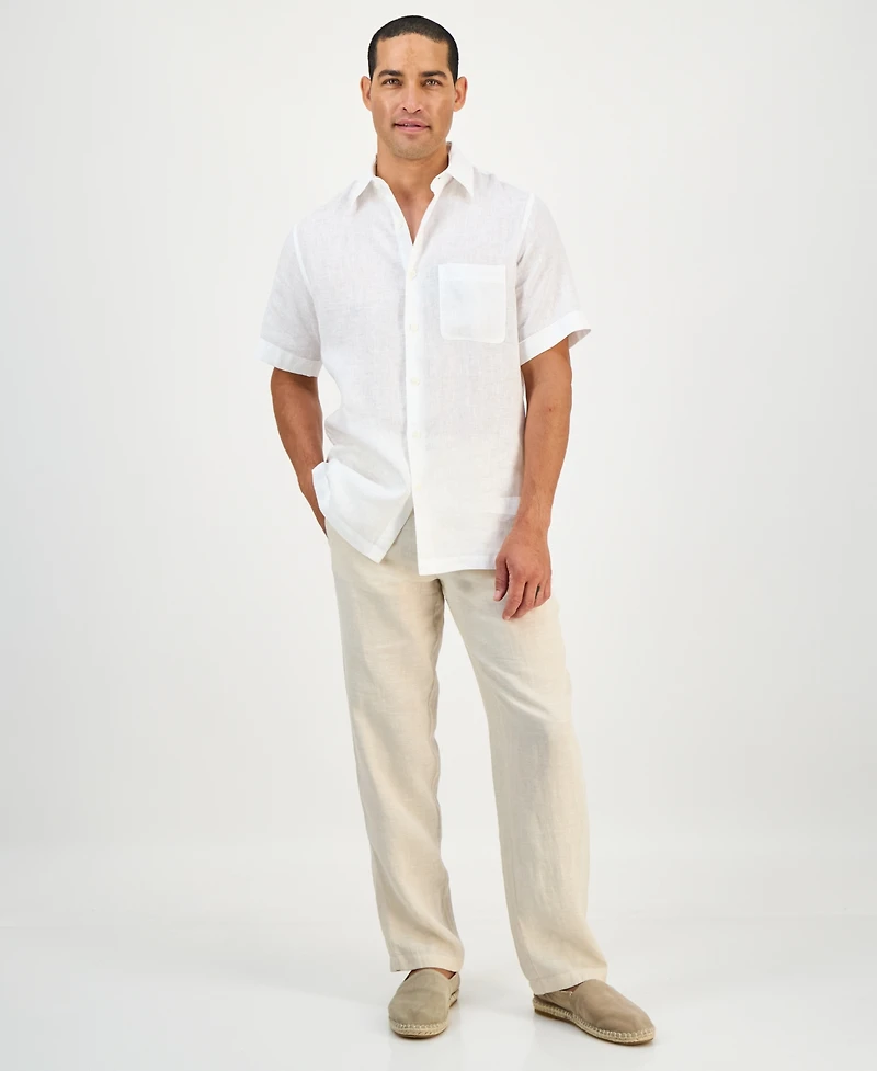 Club Room Men's 100% Linen Shirt