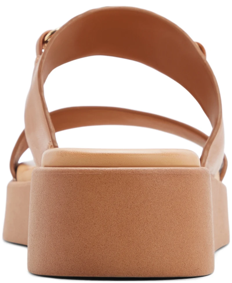 Aldo Women's Halamaever Platform Slip-On Flat Sandals